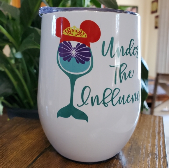 Under The Influence 12 oz Wine Cup Tumbler - Picture 6 of 8